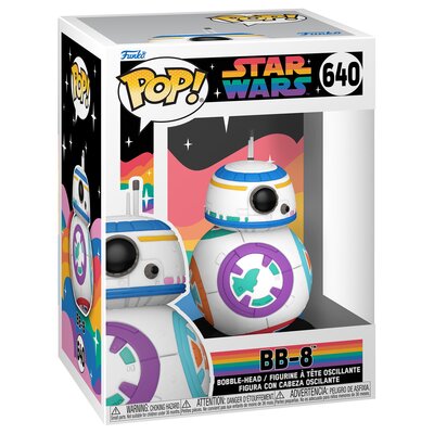 Funko POP!, figurka kolekcjonerska, Star Wars: Pride 2023 - BB -8