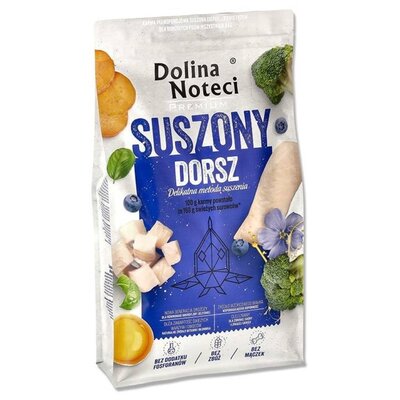 DOLINA NOTECI Premium Dorsz- karma suszona dla psa 9kg