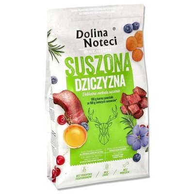 DOLINA NOTECI Premium Dziczyzna- karma suszona dla psa 9kg