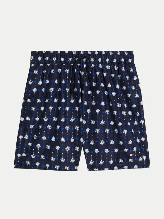 Tommy Hilfiger Szorty kąpielowe UB0UB00532 Granatowy Regular Fit
