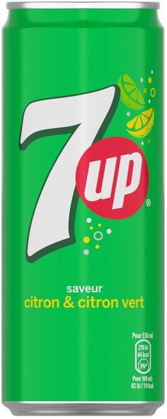 7UP NAPOJ GAZOWANY 330ML 24SZT