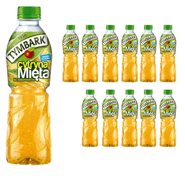 TYMBARK NAPÓJ CYTRYNA MIĘTA 12SZT X 500ML