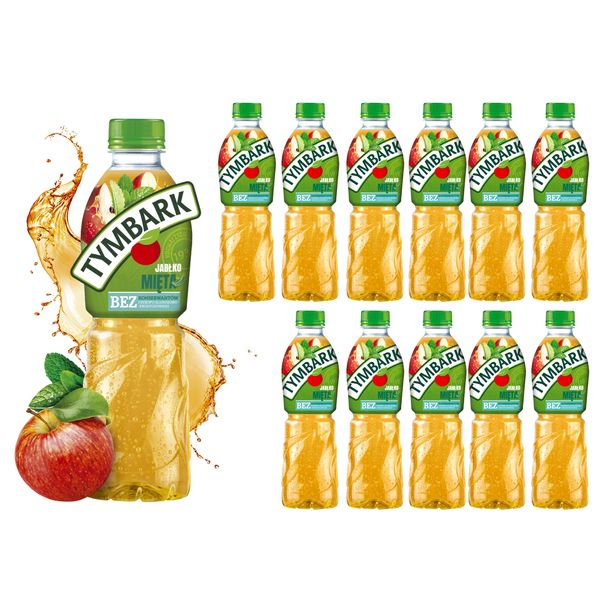 TYMBARK NAPÓJ JABŁKO MIĘTA 12SZT X 500ML