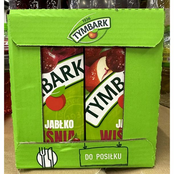 Tymbark napój jabłko-wiśnia 6x1l