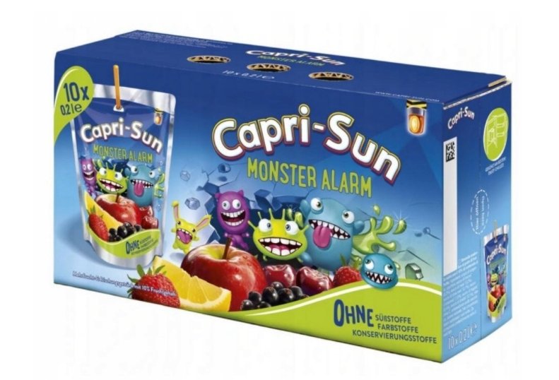 CAPRI-SUN sok Monster Alarm 10x200ml DE NIEMIECKI