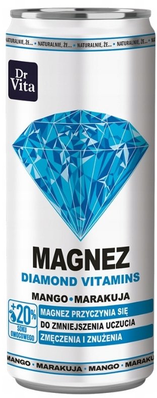 Dr Vita Diamond Vitamins MAGNEZ napój 250 ml