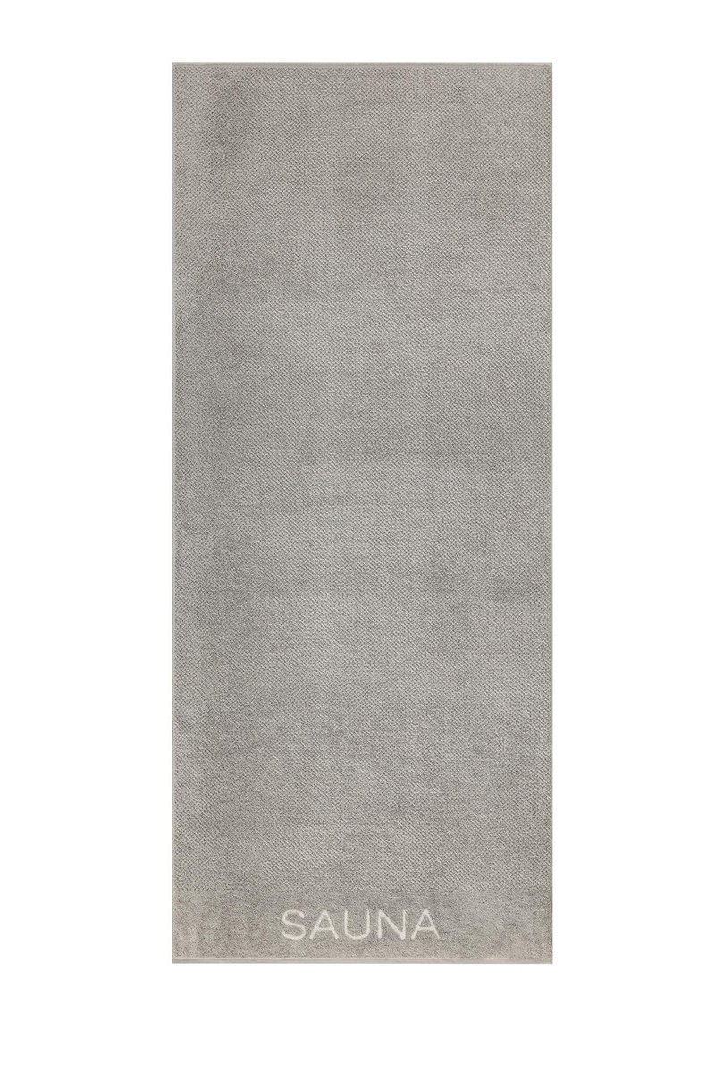 Ręcznik plażowy Pure 80x200 kamienny frotte 500g/m2 100% bawełna Cawoe