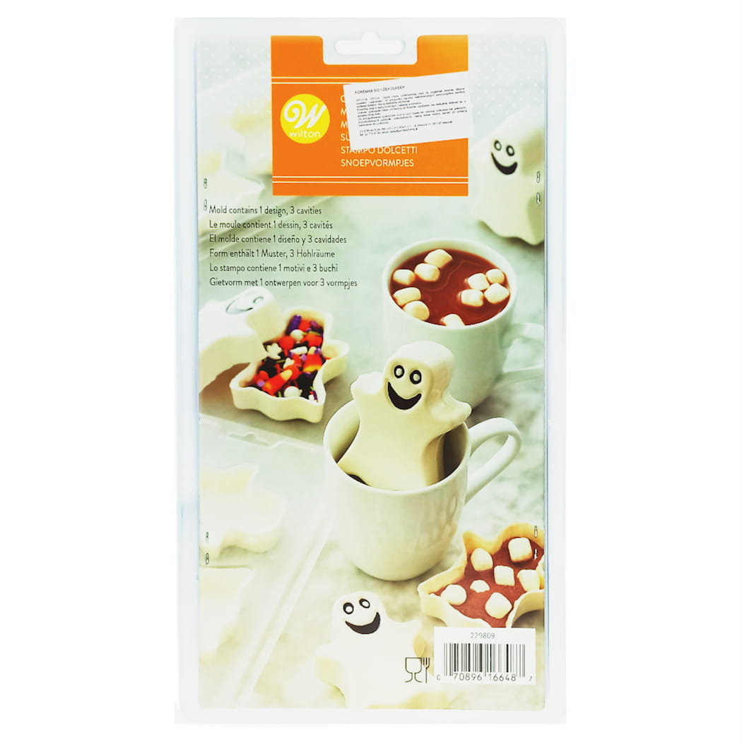 Foremki do czekoladek Choco Bomb DUCHY 3D Wilton, zestaw 2 szt.