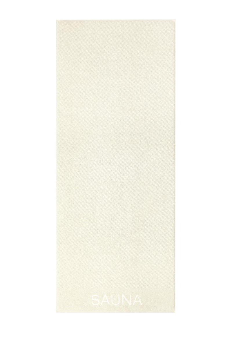 Ręcznik plażowy Pure 80x200 naturalny frotte 500g/m2 100% bawełna Cawoe