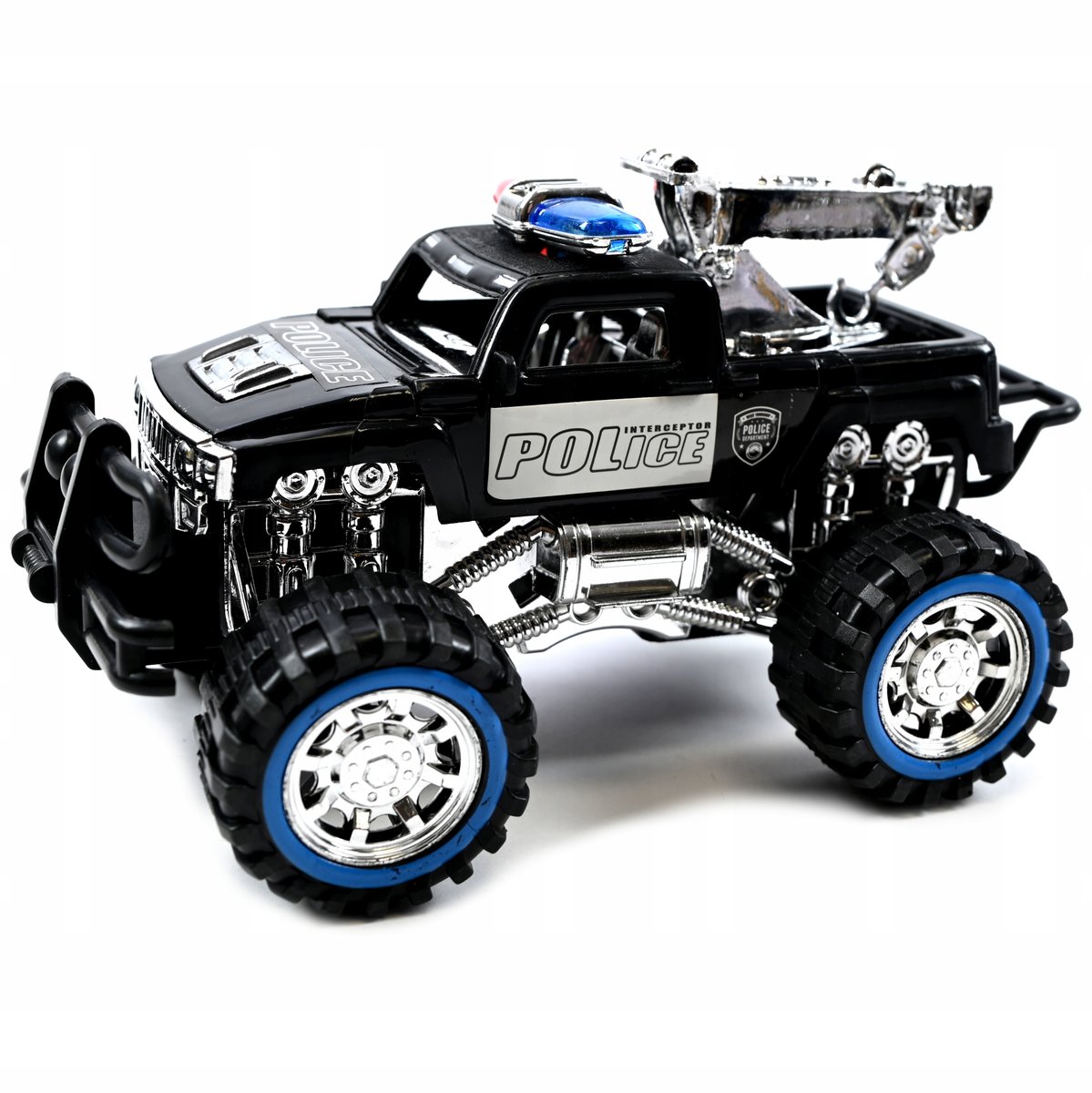 POLICJA RADIOWÓZ SAMOCHÓD TERENOWY MONSTER TRUCK AUTO RÓŻNE KOLORY