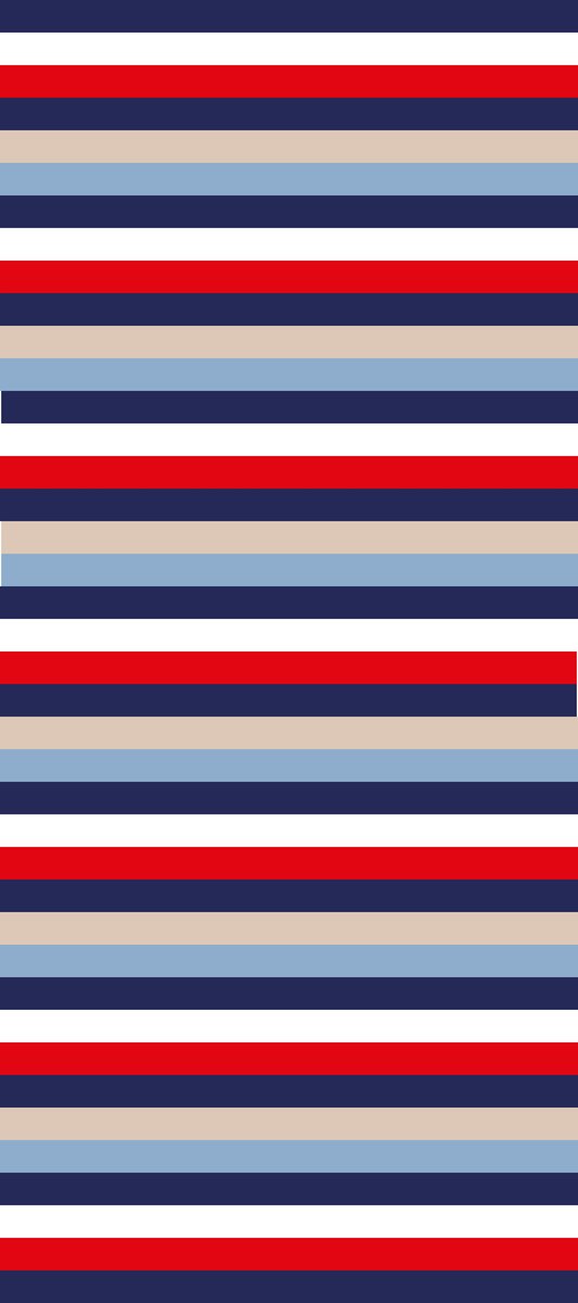 Ręcznik plażowy Beach 80x180 wielokolorowy frotte 430g/m2 100% bawełna Cawoe