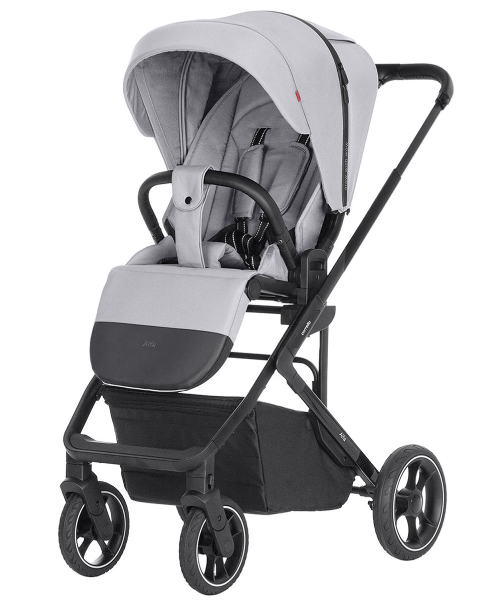 Wózek dla dziecka CARRELLO Alfa 2024 CRL-5508 Feather Grey