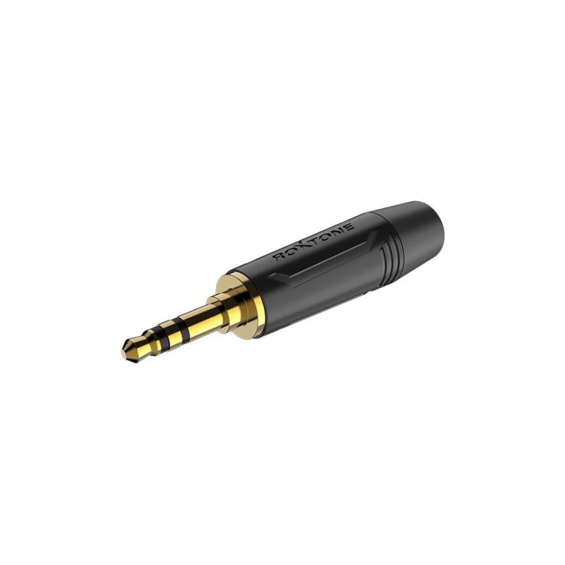 Roxtone Wtyk Jack 3.5mm stereo nakablowy RMJ3PS-BG