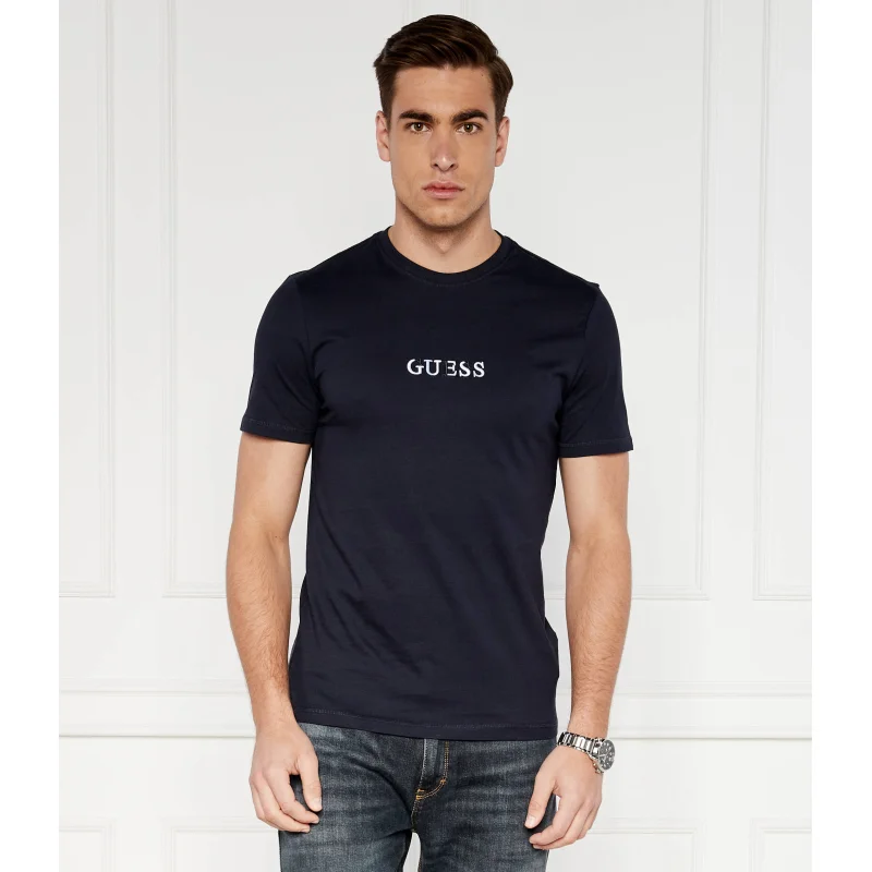 GUESS T-shirt MULTICOL | Slim Fit