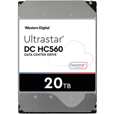 Dysk twardy Western Digital Ultrastar DC HC560 20TB 7200rpm 512MB 0F38785 3.5 SATA III