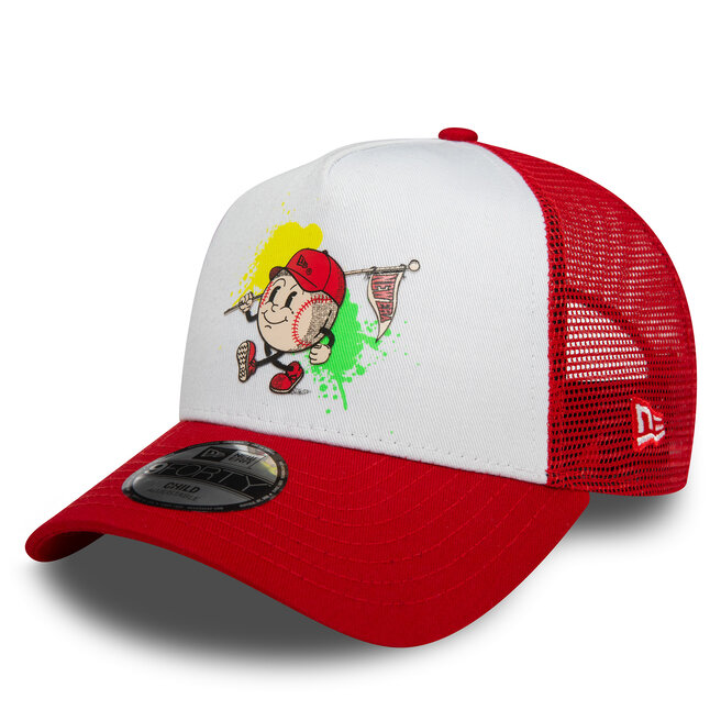 Czapka z daszkiem New Era Kids Mascot Trucker Ne 60503363 Biały