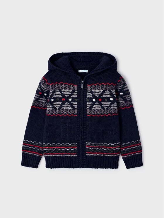 Mayoral Kardigan 4.333 Granatowy Regular Fit