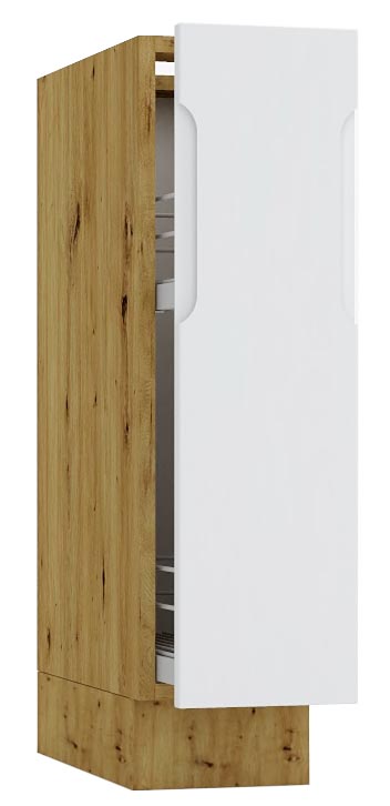 Szafka cargo 20 cm dąb artisan + szary L4-R19