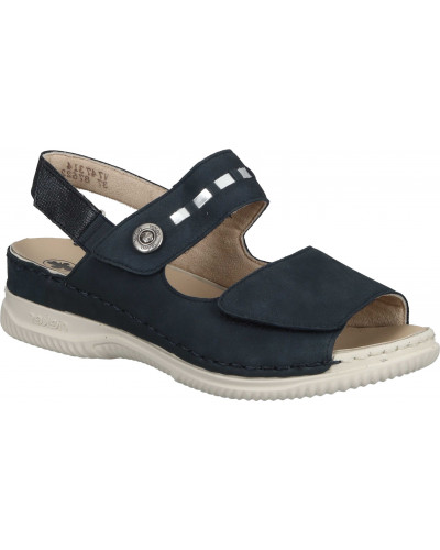 SANDAŁY RIEKER - 910252-05 NIEBIESKIE - Rieker