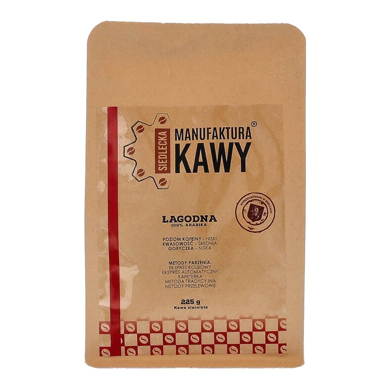 Kawa ziarnista SMK Mieszanka Łagodna 225g