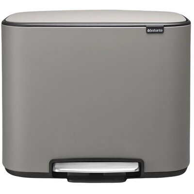 Brabantia Kosz na śmieci Bo pedałowy 36 l szary 121647