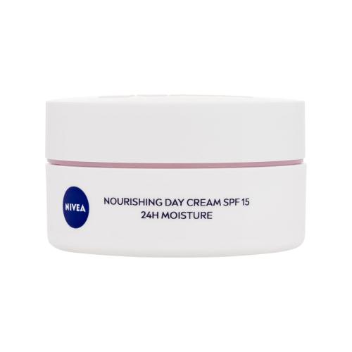 Nivea Nourishing Day Cream SPF15 krem do twarzy na dzień 50 ml dla kobiet