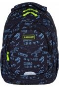 Plecak 26x38x14 1zamek 4kieszenie Head Tyrannosaur ASTRA 502024034