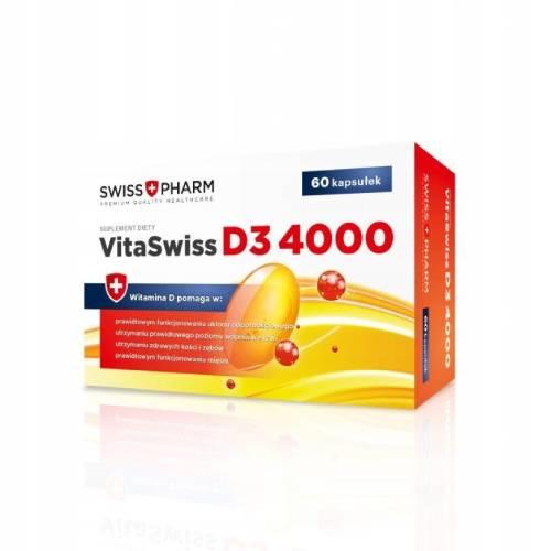 Vitaswiss D3 4000, 60 kapsułek