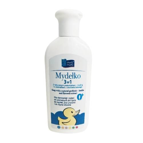 SKARB MATKI Mydełko 3w1 dla niemowląt i dzieci, 250ml