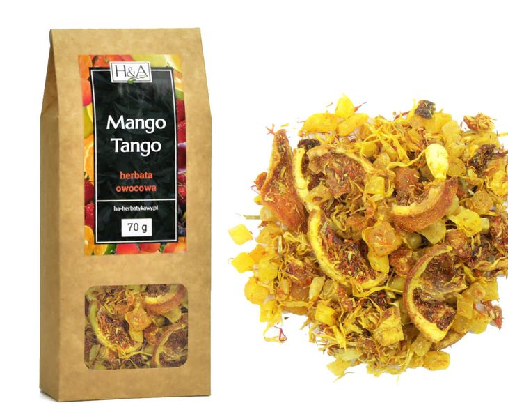 Herbata owocowa z mango i ananasem Mango Tango - 70g