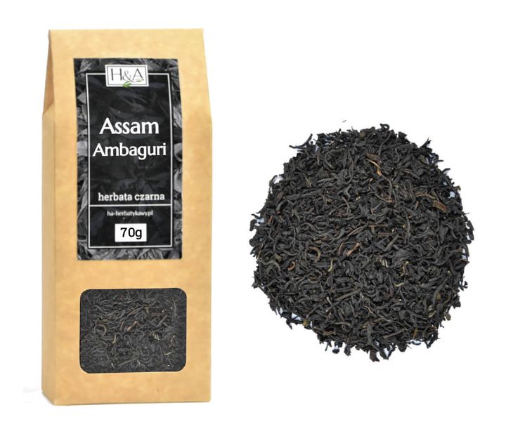 Indyjska czarna herbata Assam FTGFOP1 Ambaguri - 70g