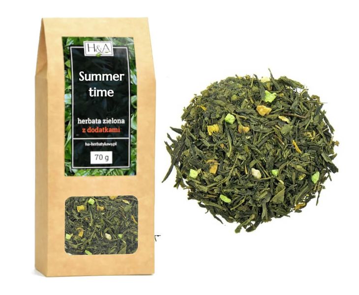 ﻿Herbata zielona orzeźwiająca Summertime - 70g