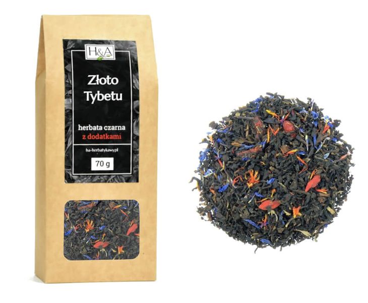 ﻿Herbata z owocami goji Złoto Tybetu - 70g