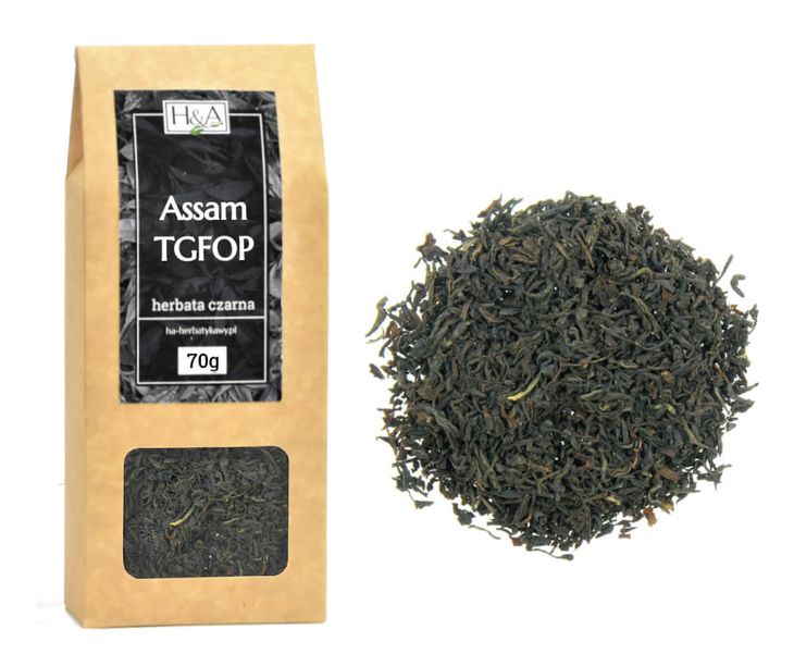 ﻿Herbata czarna liściasta Assam TGFOP - 70g