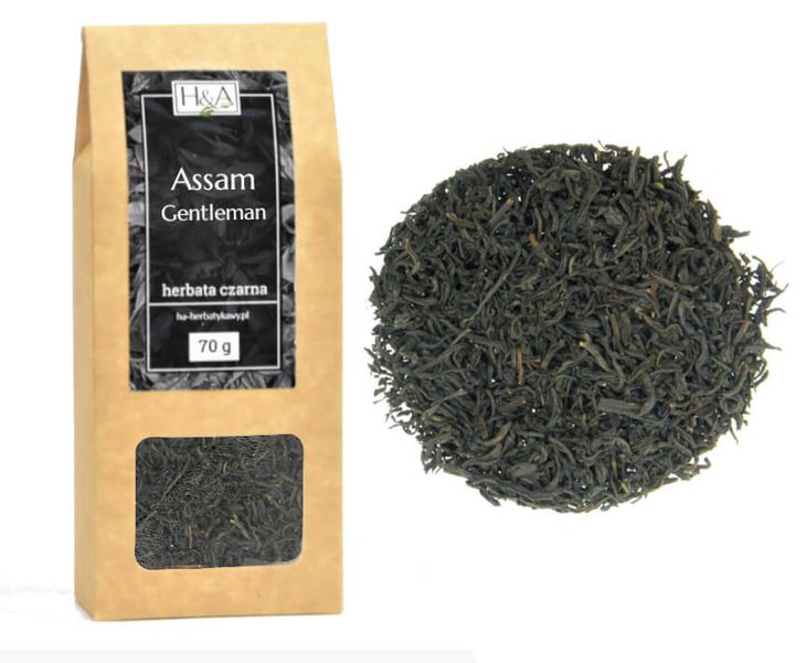 Dobra czarna herbata Assam FTGFOP Gentleman- 70g