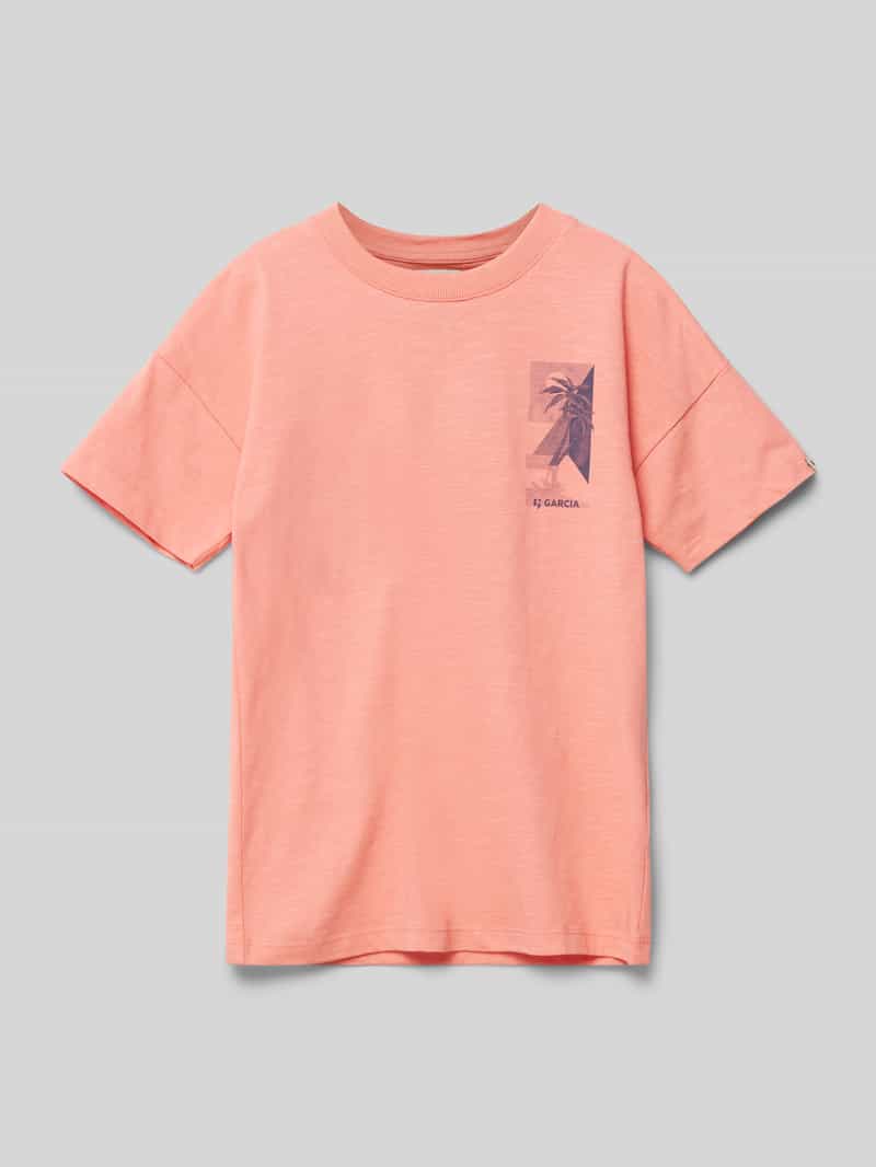 T-shirt z nadrukiem z logo