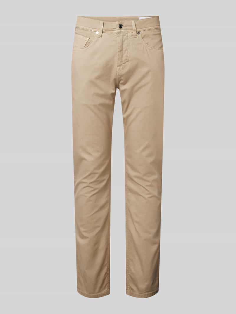 Spodnie o kroju regular fit z 5 kieszeniami model ‘Jack’