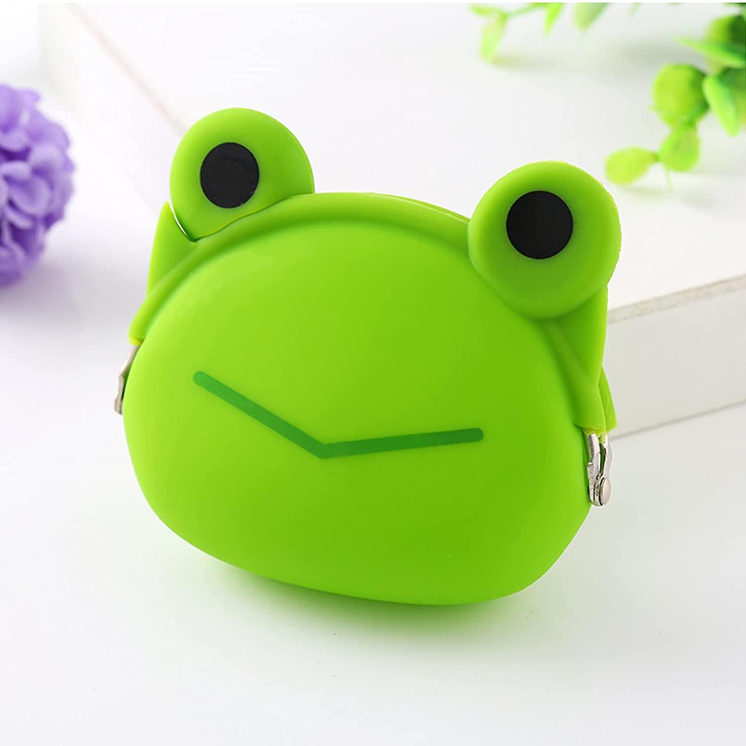 Tinor Śliczny portfel żaba anime cosplay kreskówka kotek portfel żaba portfel wymiana portfela mały portfel śmieszny pluszowy prezent zabawka (sili...