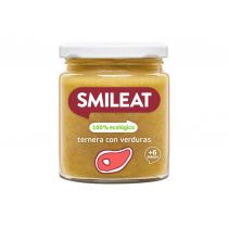 Smileat Słoiczek z ekologiczną cielęciną i warzywami po 6 miesiącu 230 g Bio