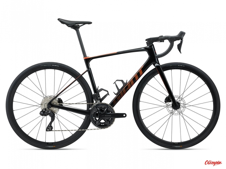 Rower Giant Defy Advanced 1 Black/Helios Orange 2024