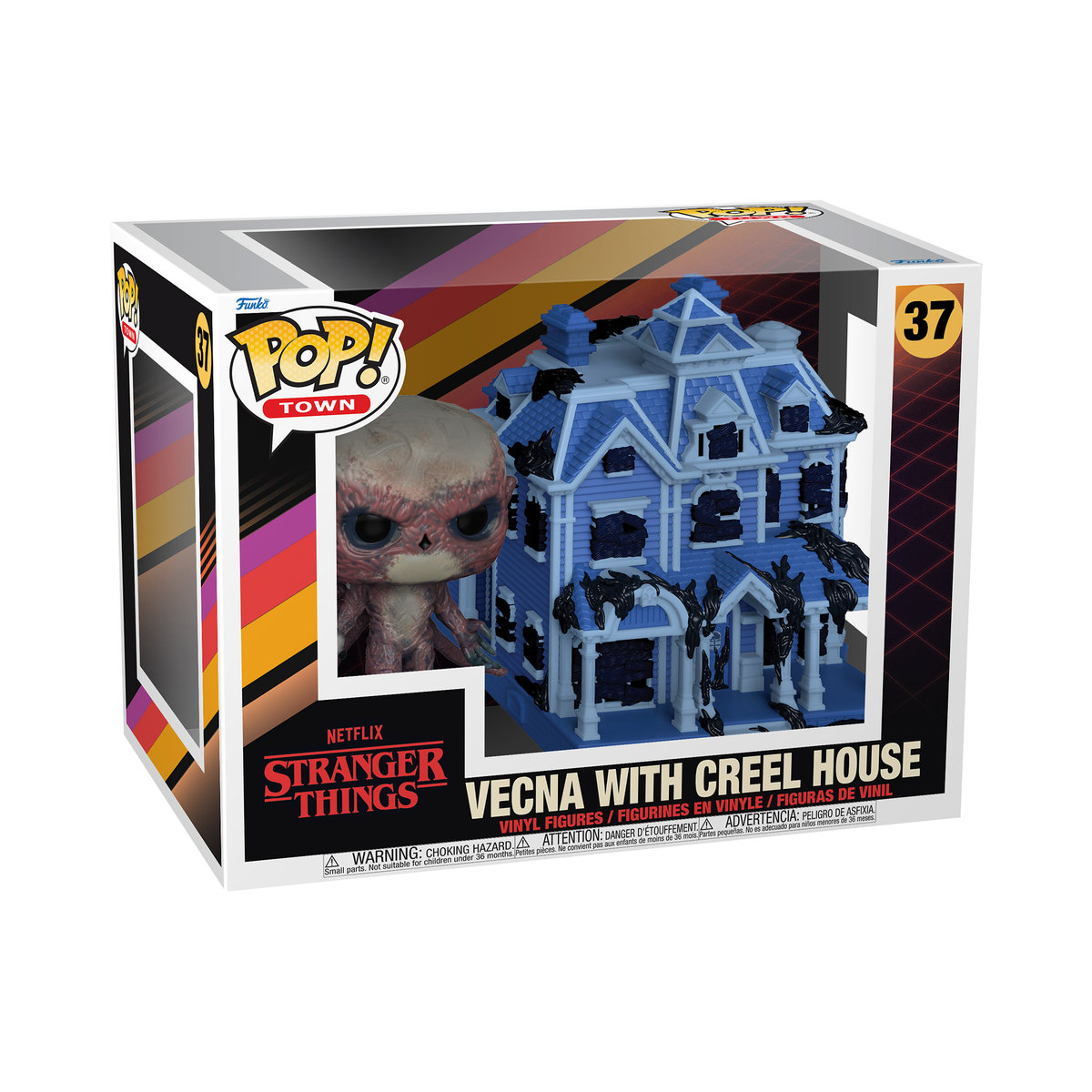 Funko POP!, figurka kolekcjonerska, Town: Stranger Things Season 4 - Creel House w/Vecna