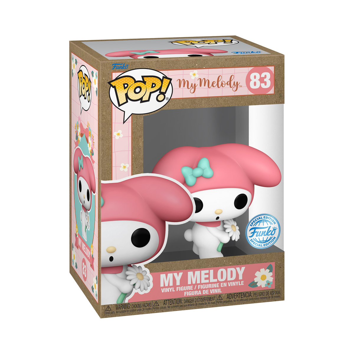 Funko POP!, figurka kolekcjonerska, Sanrio: Hello Kitty, My Melody (Spring Time)
