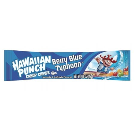 Guma rozpuszczalna Hawaiian Punch Berry Blue Typhoon 22g