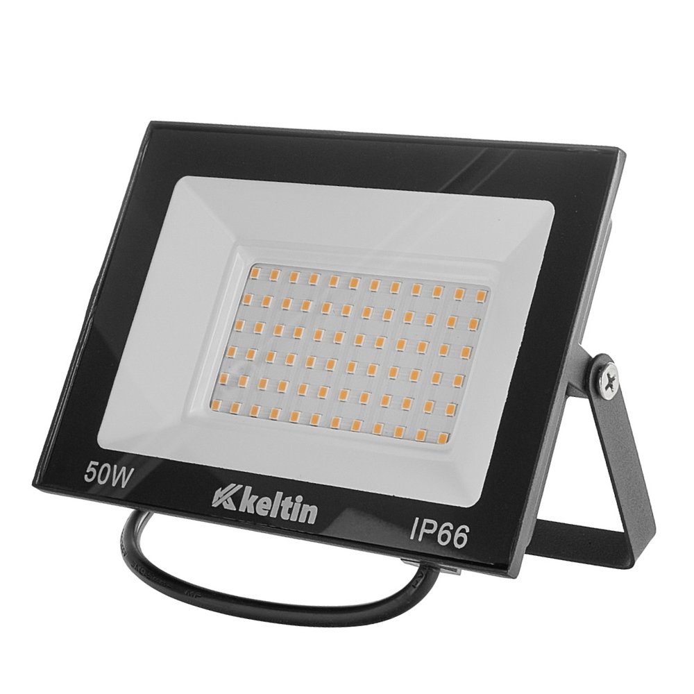 Lampa LED 50W 4500lm 4500K 230V IP66 naświetlacz Keltin K02034 72 SMD
