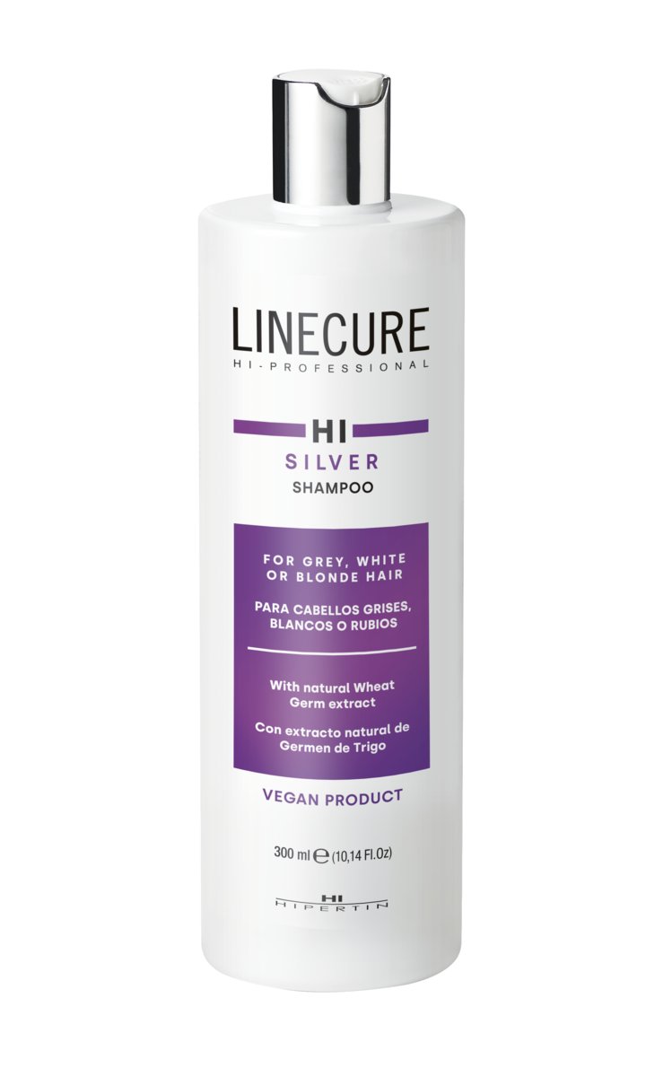 SILVER - Szampon do włosów siwych i blond 300 ml HIPERTIN