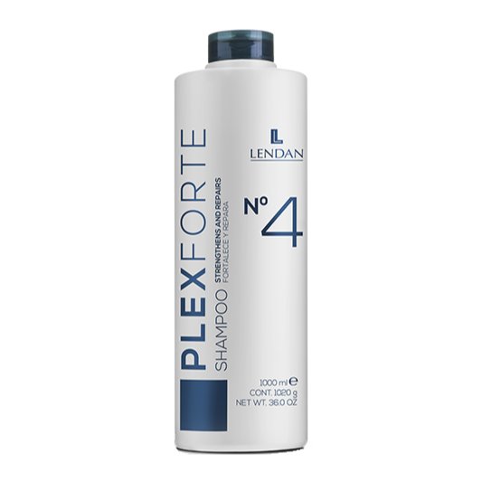 LENDAN Szampon do włosów PLEX FORTE No4 - 1000ml - DUŻY