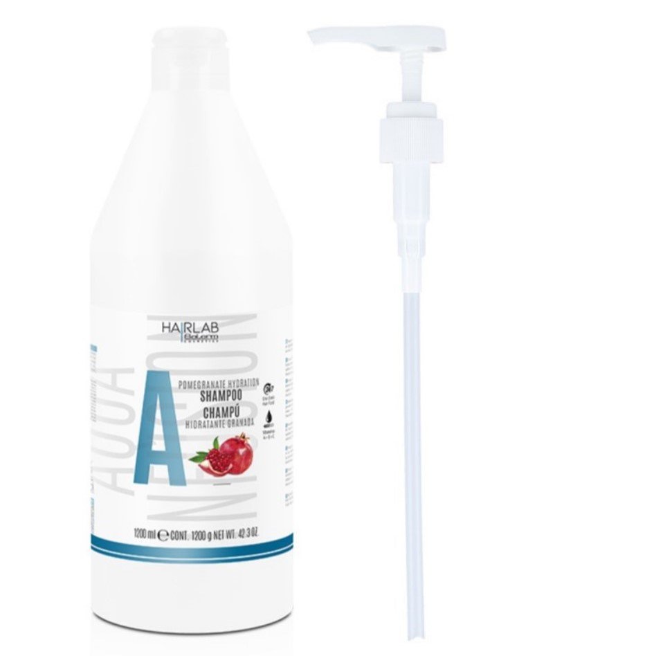 SALERM HAIRLAB Szampon do włosów POMEGRANATE HYDRATION - 1200ml + POMPKA !!!!