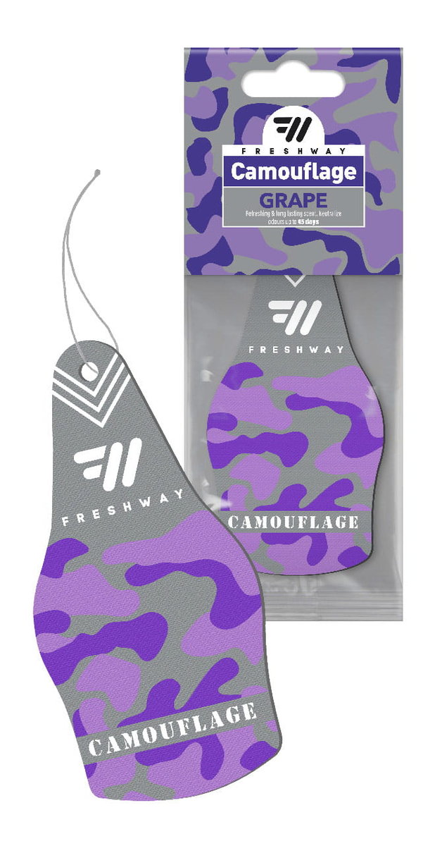 GRAPE | FRESHWAY Camouflage Dry - zawieszka