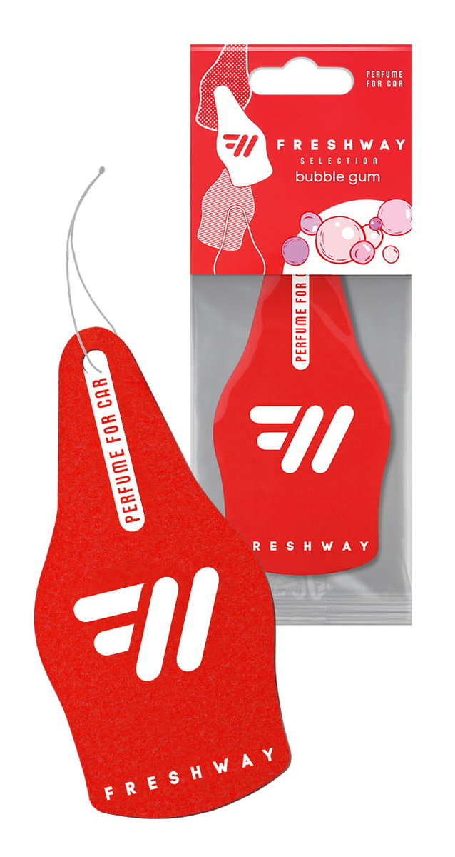 BUBBLE GUM | FRESHWAY Selection Dry - zawieszka