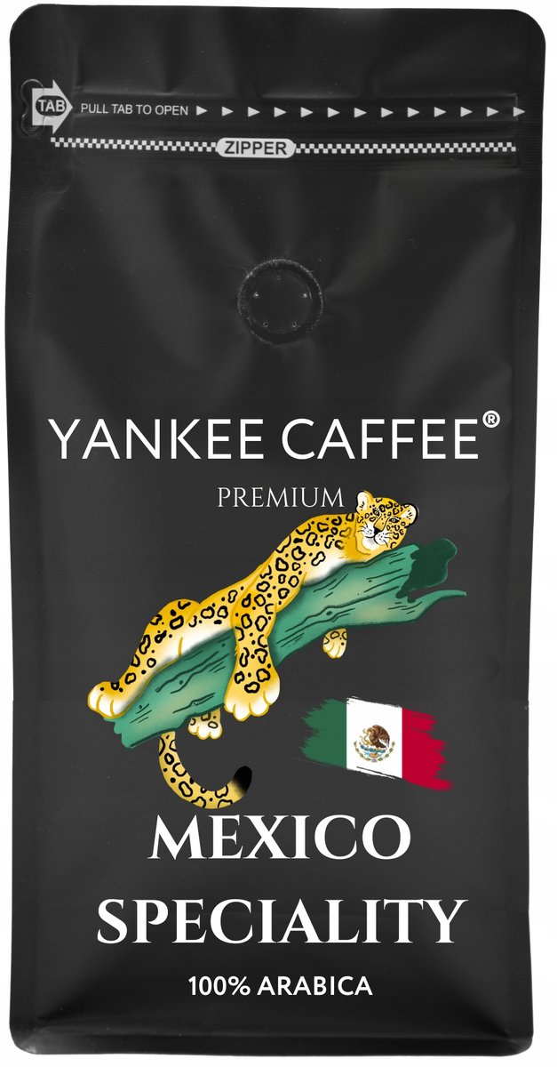 Kawa ziarnista 1kg ARABICA MEKSYK SPECIALITY Wypalana standardem SCA